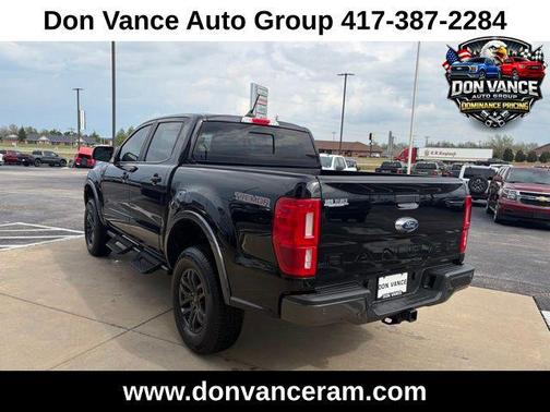 Shadow Black 2022 Ford Ranger LARIAT