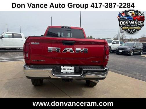 Molten Red Pearlcoat 2026 RAM 2500 Big Horn Crew Cab 4x4 6'4' Box