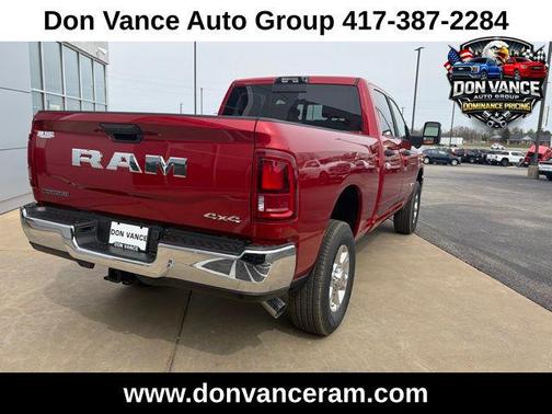 Molten Red Pearlcoat 2026 RAM 2500 Big Horn Crew Cab 4x4 6'4' Box
