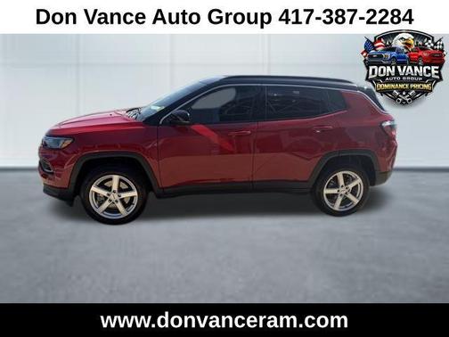 Red Hot Pearlcoat 2024 Jeep Compass Limited