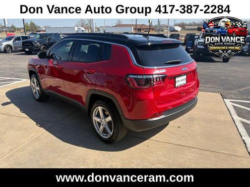 Red Hot Pearlcoat 2024 Jeep Compass Limited