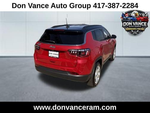 Red Hot Pearlcoat 2024 Jeep Compass Limited