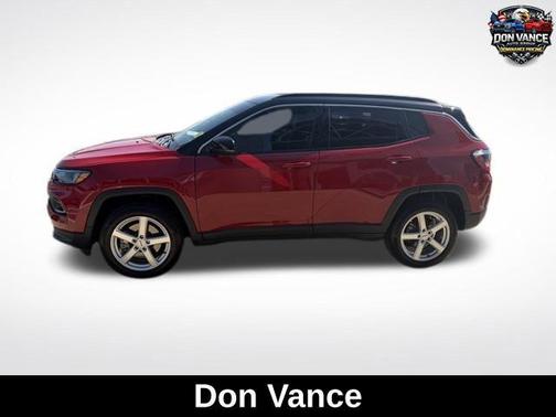 Red Hot Pearlcoat 2024 Jeep Compass Limited