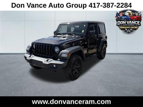 Black Clearcoat 2018 Jeep Wrangler Sport