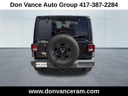 Black Clearcoat 2018 Jeep Wrangler Sport