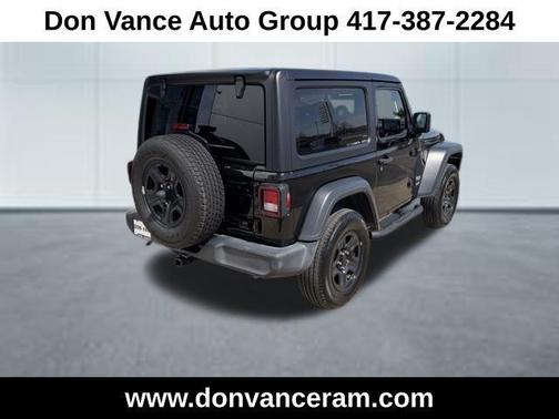 Black Clearcoat 2018 Jeep Wrangler Sport