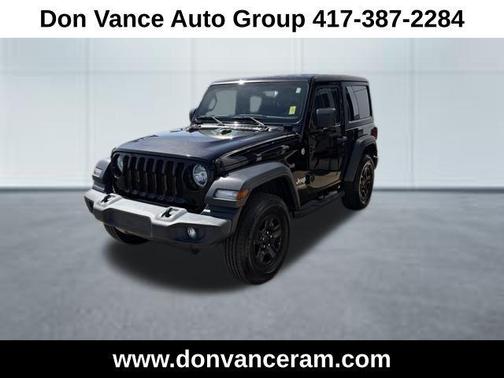 Black Clearcoat 2018 Jeep Wrangler Sport