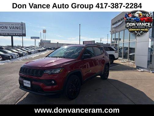 Red Hot Pearlcoat 2026 Jeep Compass Latitude
