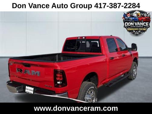 Flame Red Clearcoat 2026 RAM 2500 Tradesman Crew Cab 4x4 6'4' Box