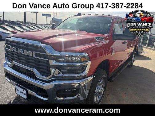 Flame Red Clearcoat 2026 RAM 2500 Tradesman Crew Cab 4x4 6'4' Box