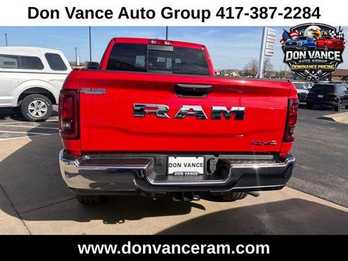 Flame Red Clearcoat 2026 RAM 2500 Tradesman Crew Cab 4x4 6'4' Box