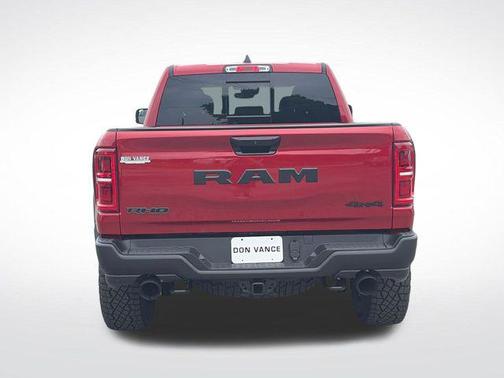 Molten Red Pearlcoat 2026 RAM 1500 RHO Crew Cab 4x4 5'7' Box