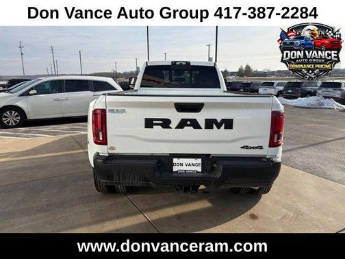 Bright White Clearcoat 2026 RAM 3500 Tradesman Crew Cab 4x4 8' Box