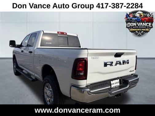 Bright White Clearcoat 2026 RAM 2500 Tradesman Crew Cab 4x4 6'4' Box