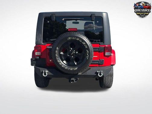 Flame Red Clearcoat 2014 Jeep Wrangler Unlimited Sahara