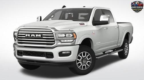 Bright White Clearcoat 2024 RAM 2500 Big Horn Crew Cab 4x4 6'4' Box