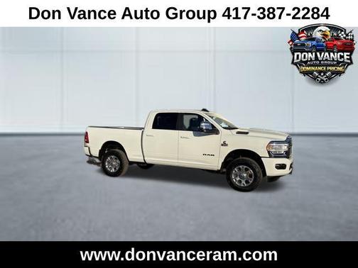 Bright White Clearcoat 2024 RAM 2500 Laramie Crew Cab 4x4 6'4' Box