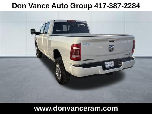 Bright White Clearcoat 2024 RAM 2500 Laramie Crew Cab 4x4 6'4' Box