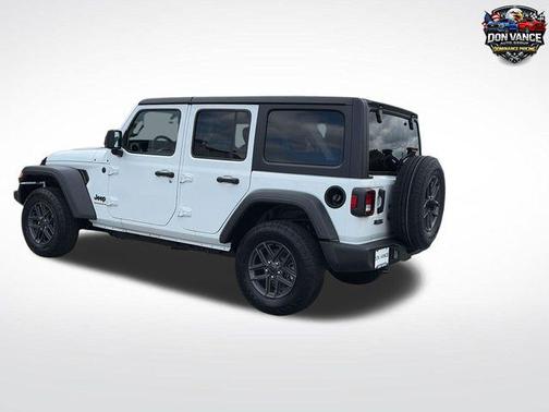 Bright White Clearcoat 2025 Jeep Wrangler Sport S