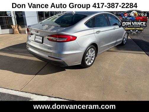 Silver Metallic 2020 Ford Fusion Hybrid SE