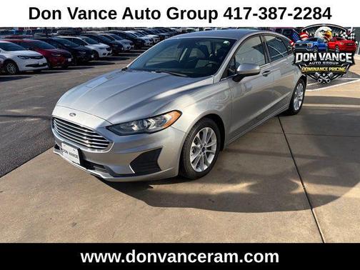 Silver Metallic 2020 Ford Fusion Hybrid SE