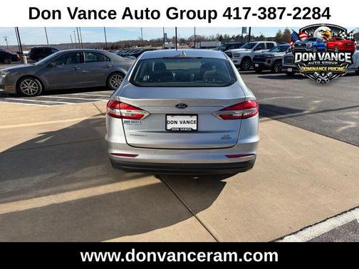 Silver Metallic 2020 Ford Fusion Hybrid SE