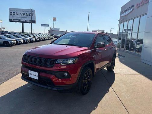 Red Hot Pearlcoat 2026 Jeep Compass Latitude