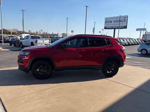 Red Hot Pearlcoat 2026 Jeep Compass Latitude
