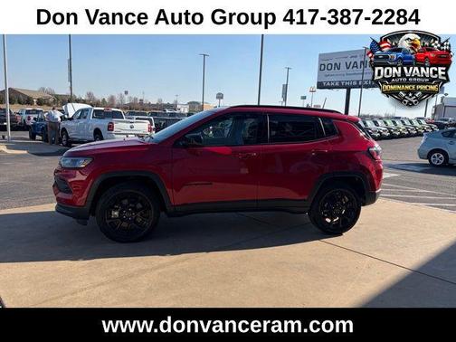 Red Hot Pearlcoat 2026 Jeep Compass Latitude