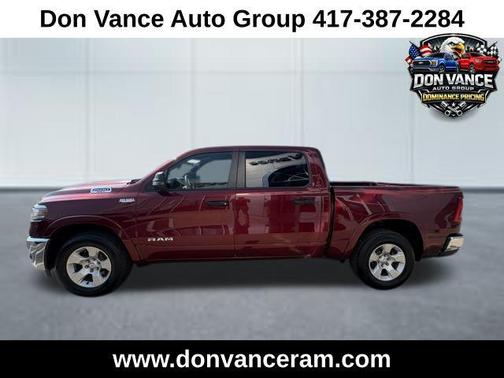 Delmonico Red Pearlcoat 2025 RAM 1500 Big Horn/Lone Star