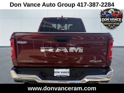 Delmonico Red Pearlcoat 2025 RAM 1500 Big Horn/Lone Star