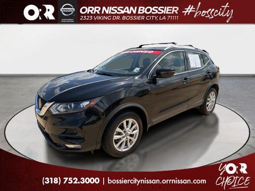 Magnetic Black 2021 Nissan Rogue Sport SV