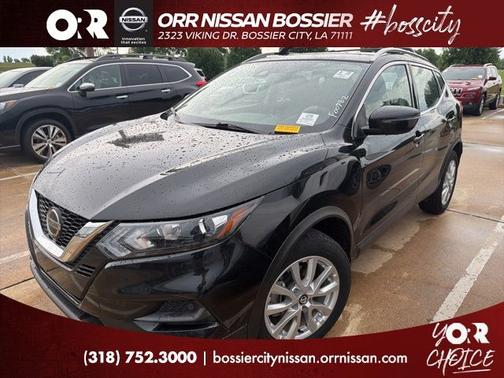 Magnetic Black 2021 Nissan Rogue Sport SV