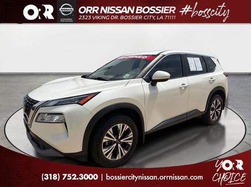 White 2023 Nissan Rogue SV