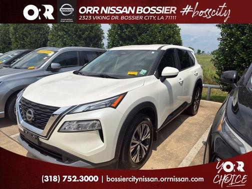 White 2023 Nissan Rogue SV