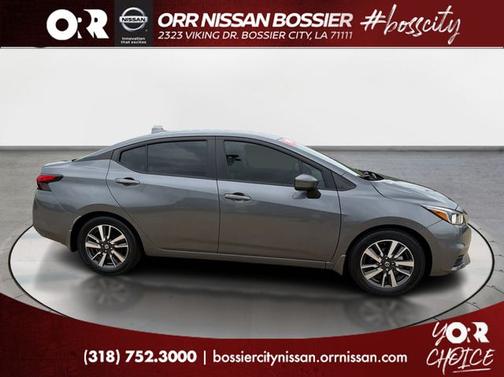 Gun Metallic 2021 Nissan Versa 1.6 SV