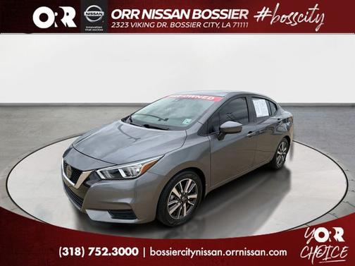 Gun Metallic 2021 Nissan Versa 1.6 SV