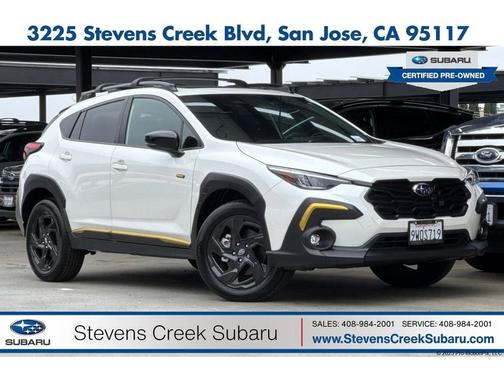 Crystal White Pearl 2025 Subaru Crosstrek Sport