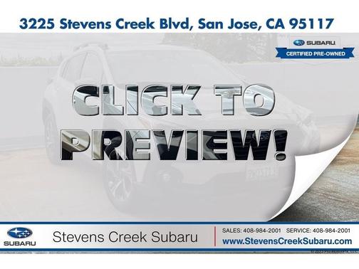 Crystal White Pearl 2025 Subaru Crosstrek Premium