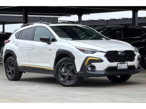Crystal White Pearl 2025 Subaru Crosstrek Sport