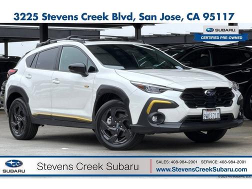 Crystal White Pearl 2025 Subaru Crosstrek Sport