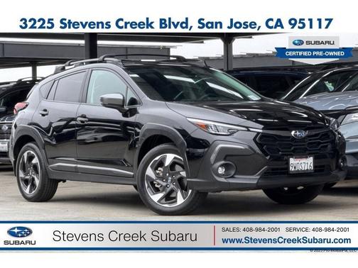 Crystal Black Silica 2025 Subaru Crosstrek Limited