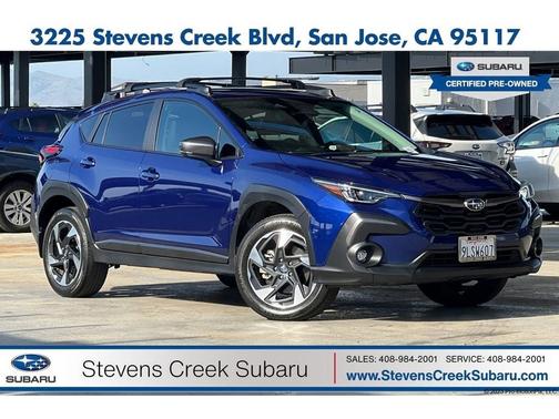 Sapphire Blue Pearl 2024 Subaru Crosstrek Limited