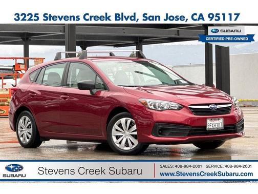 Crimson Red Pearl 2023 Subaru Impreza Base