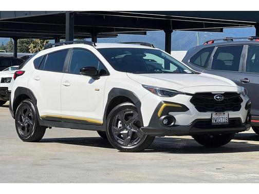 Crystal White Pearl 2025 Subaru Crosstrek Sport