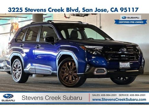 Sapphire Blue Pearl 2025 Subaru Forester Sport