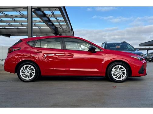 Pure Red 2025 Subaru Impreza Base