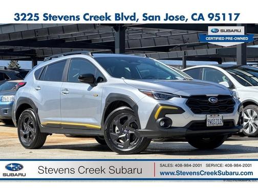 Ice Silver Metallic 2025 Subaru Crosstrek Sport