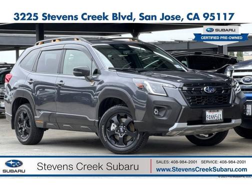 Magnetite Gray Metallic 2022 Subaru Forester Wilderness