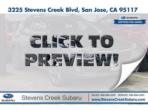 Crystal Black Silica 2025 Subaru Crosstrek Limited